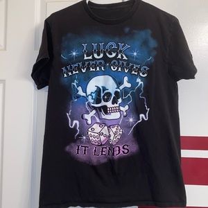 Empyre T-Shirt Luck never gives.. . It lends.